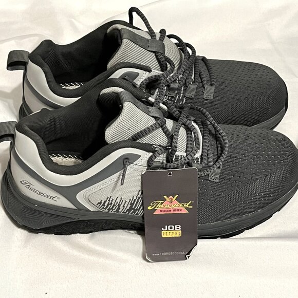 Thorogood® AST Low Sneakers with Composite Toe | Black & Gray | Men's 10M - Picture 1 of 11